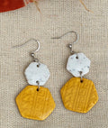 Boucles d'oreilles pendantes "Sirocco"