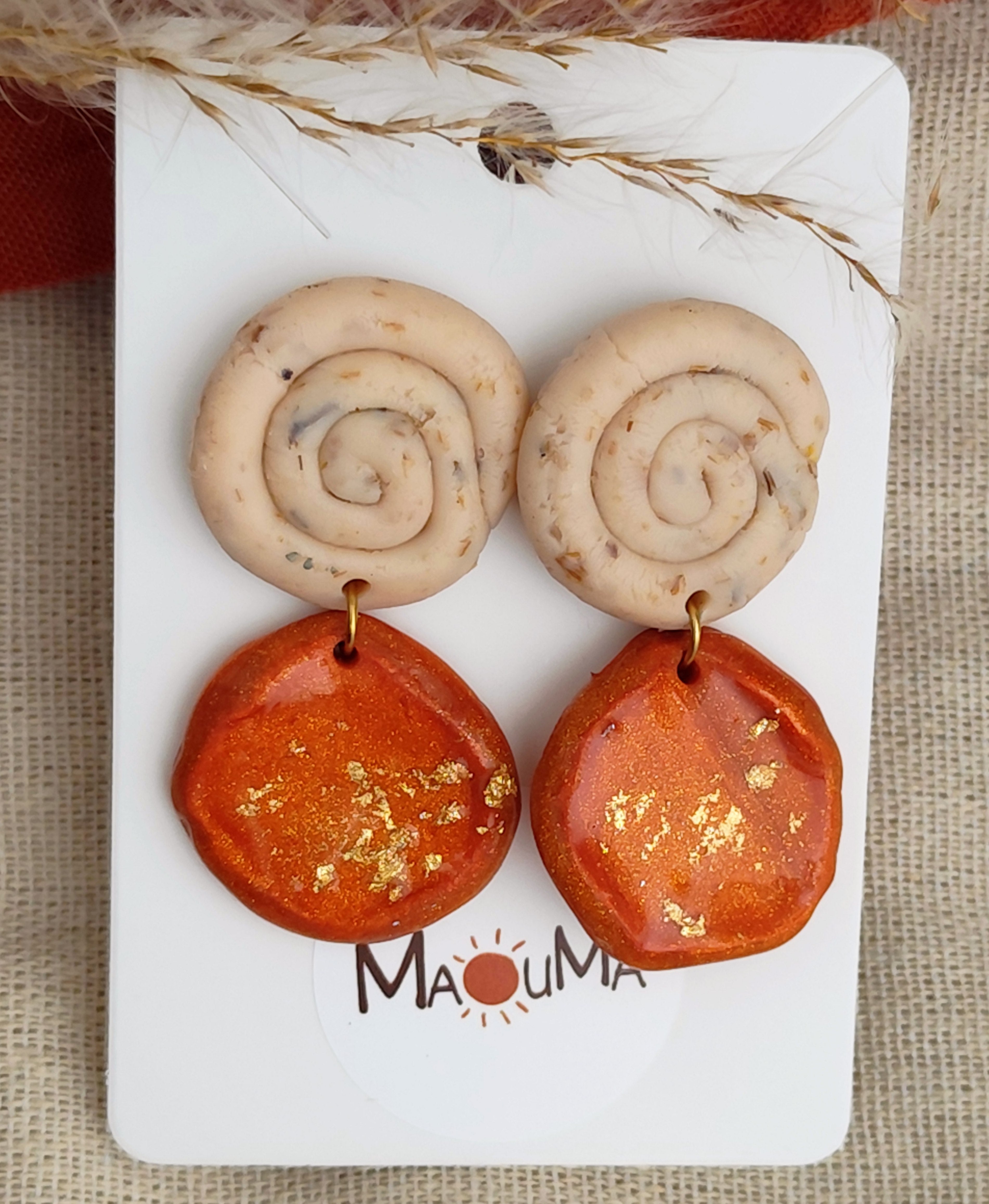 Boucles d'oreilles pendantes
