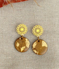 Boucles d'oreilles pendantes "soleil d'été"