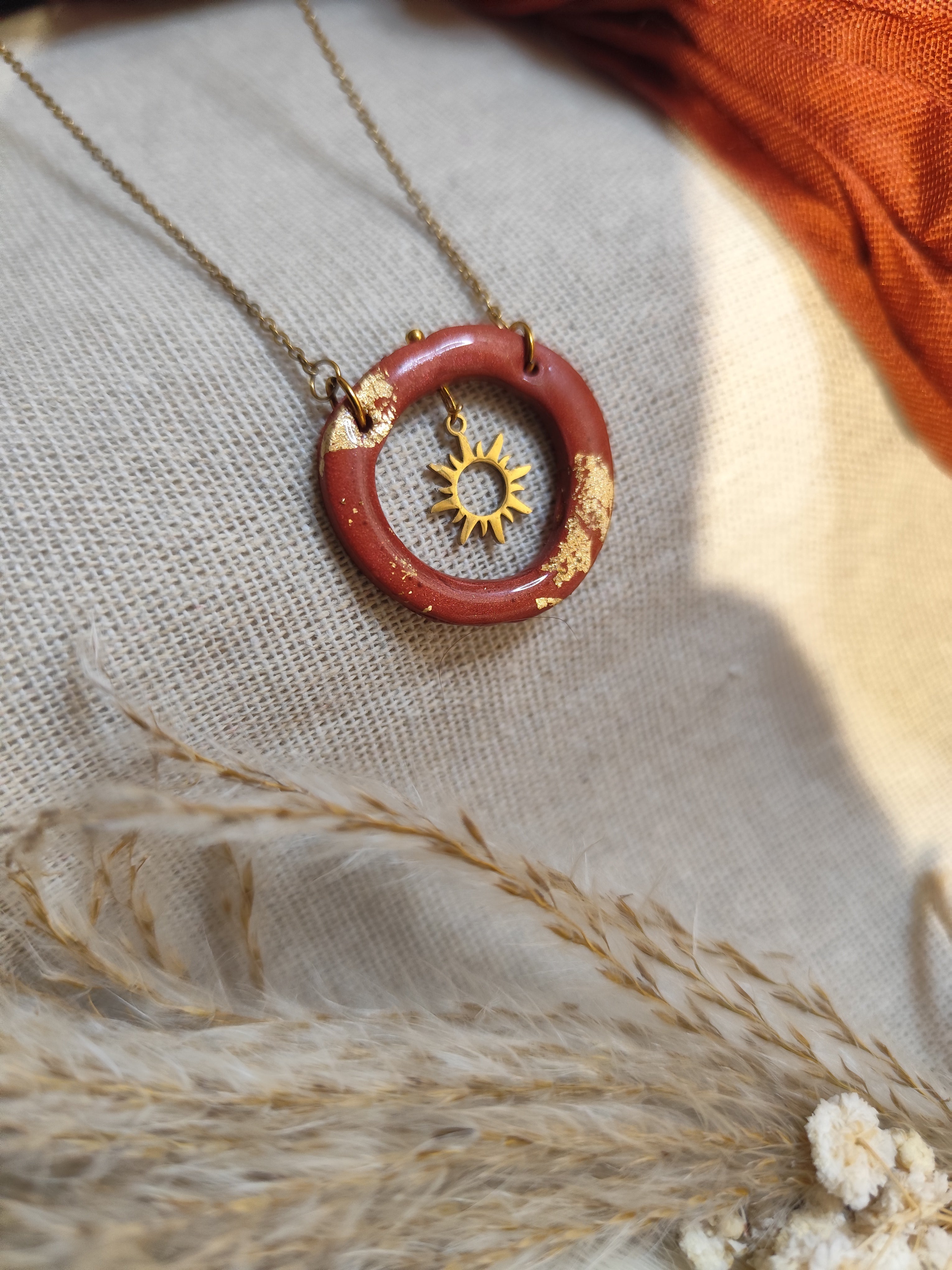 Collier "Soso rouge"