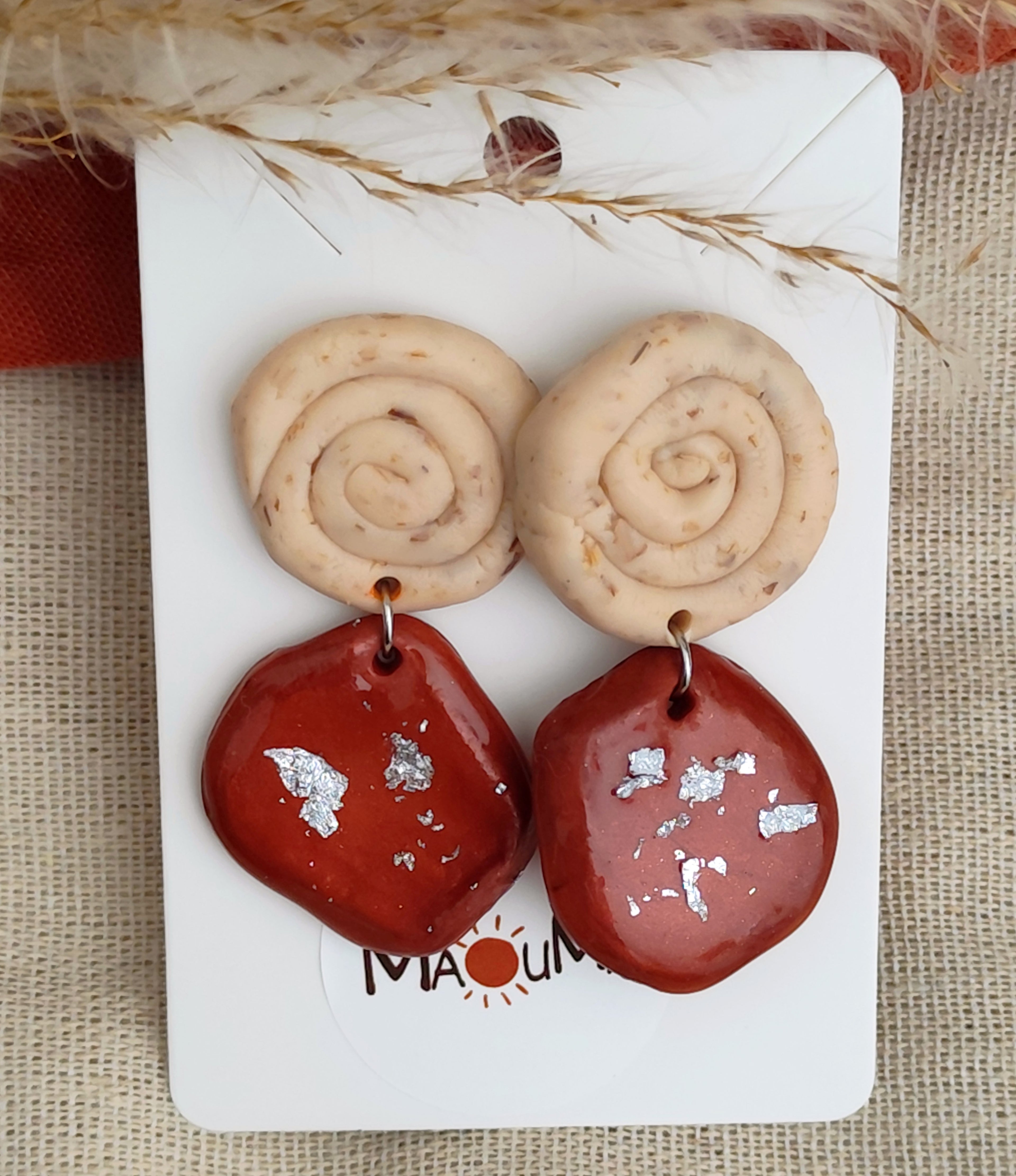 Boucles d'oreilles pendantes