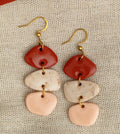Boucles d'oreilles pendantes "Pierre"