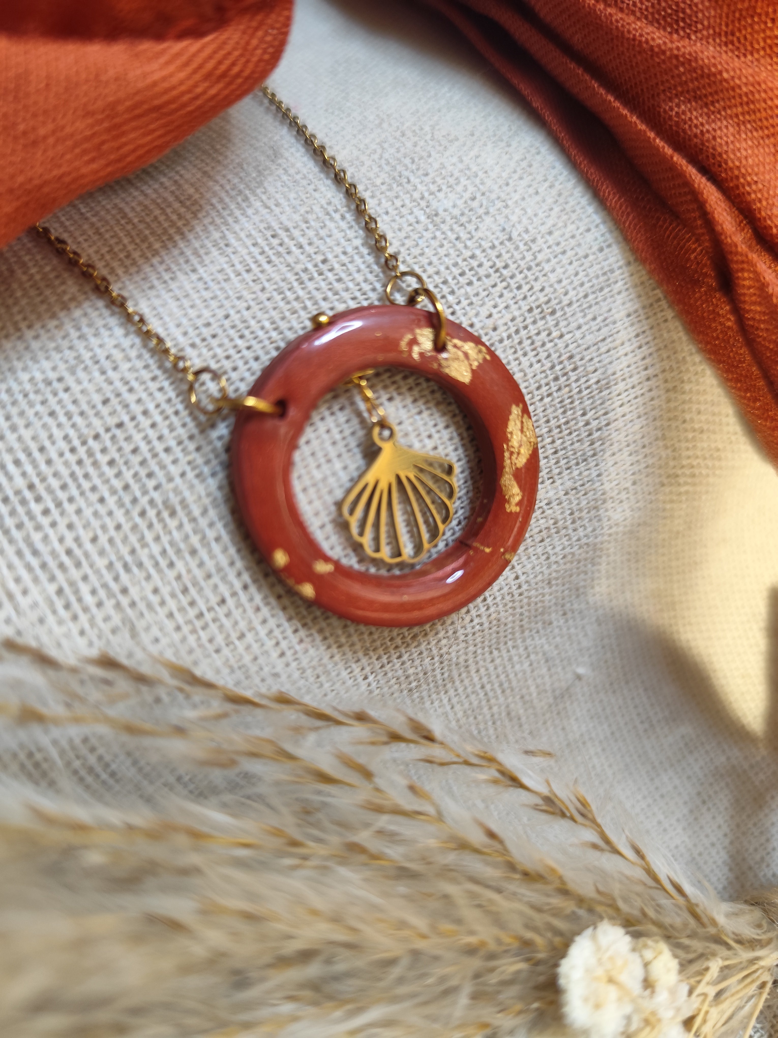 Collier "Coco rouge"
