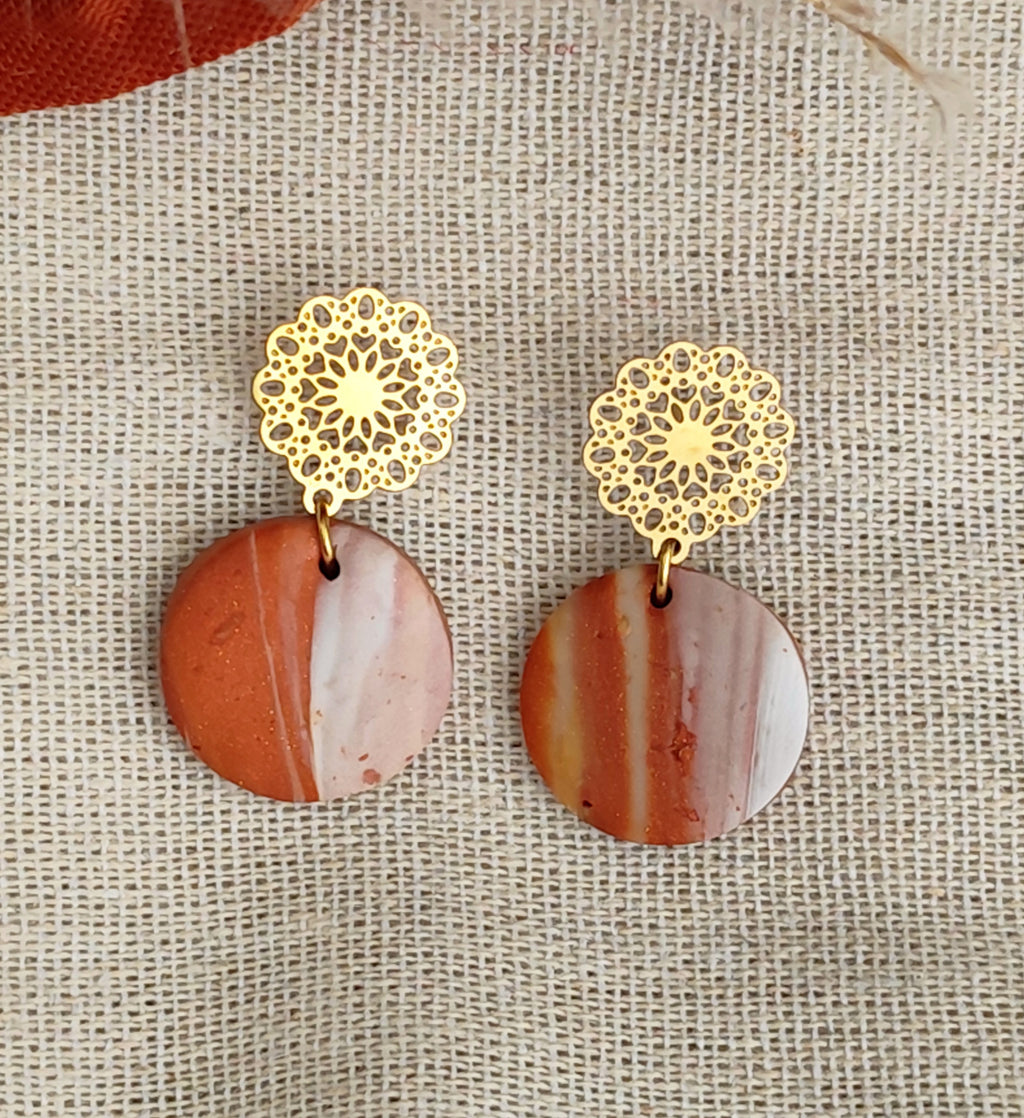 Boucles d'oreilles pendantes