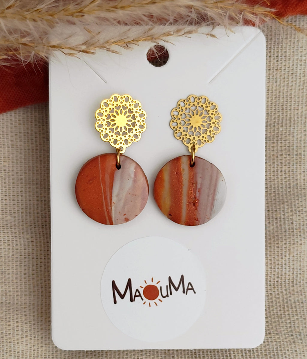 Boucles d'oreilles pendantes